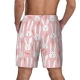 thumbnail image 4 of Daiia Cute Rabbit Carrot Mens Swim Trunks Swim Shorts Quick Dry Swim Shorts with Mesh Lining Pockets-X-Large, 4 of 9