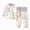 G824-Grey, variant on HFHAPW Toddler Boys Girls Pajamas Pjs Sets Long Sleeve Jammies Fall Winter Sleepwear 2 Piece Top and Pants