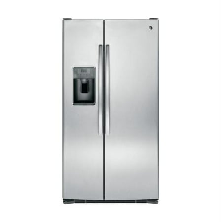 GE Appliances GSS25GSHSS 36 Inch Freestanding Side by Side Refrigerator Stainless (Best Side By Side Refrigerator For The Money)