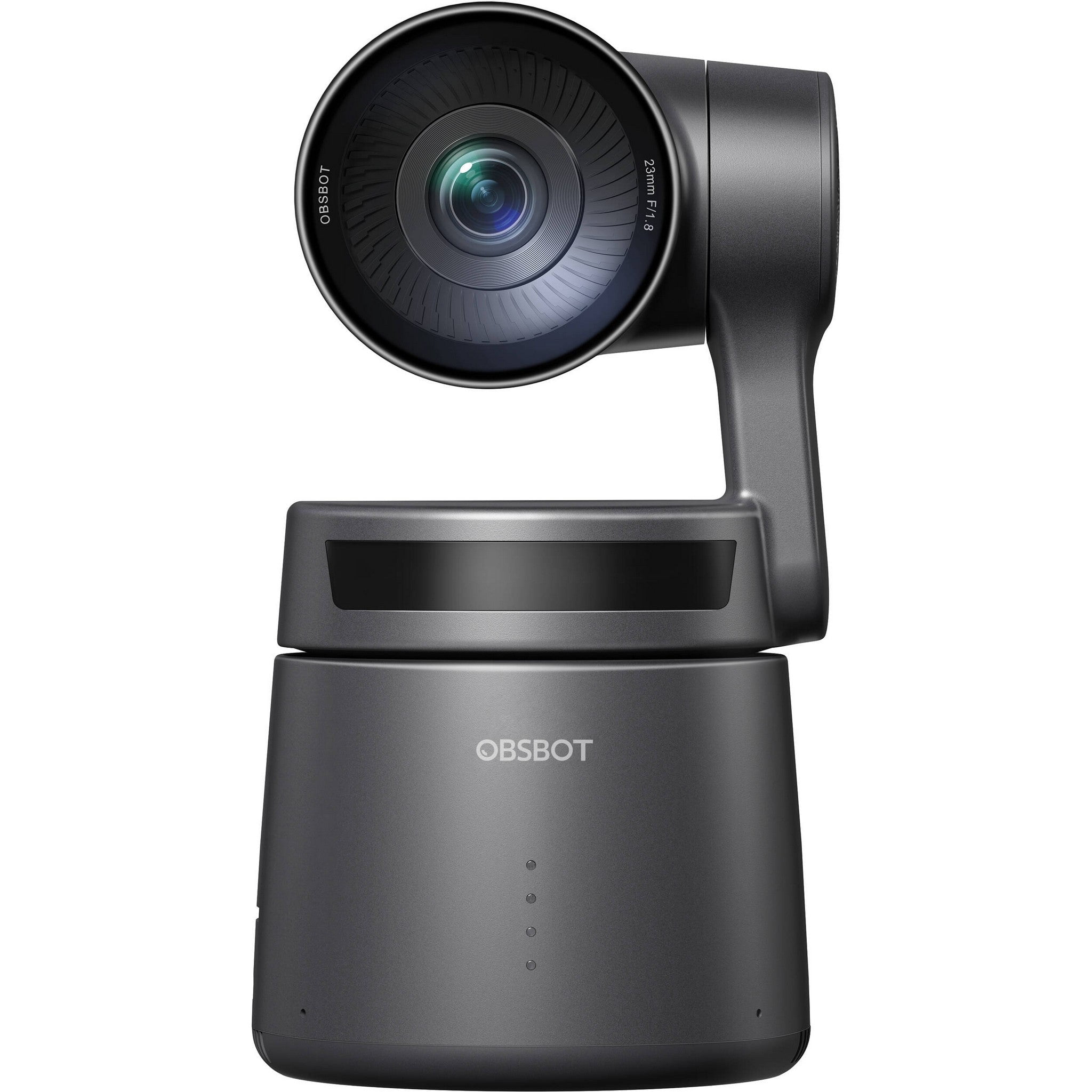 OBSBOT Tail AIR NDI Streaming PTZ Camera, 4K Webcam with AI Tracking, 1.8" CMOS, f/1.8 Aperture, Gesture & Remote Control, Wired&Wireless Connection, LiveStream for Church, Music Live.