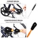 thumbnail image 5 of EeaseMX Juego de 8 cepillos de limpieza para bicicletas, kit de limpieza para cadena, neumáticos y ruedas dentadas., 5 of 7