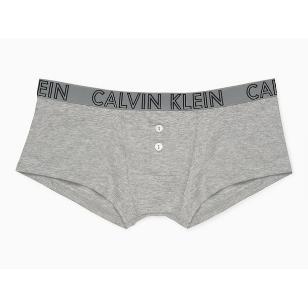 Calvin Klein Calvin Klein Ultimate Cotton Boyshort, Grey Heather