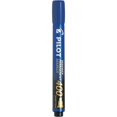 thumbnail image 2 of Pilot 1600496 Pointe Biseautée Permanente Premium Pointe Large 400 Marqueur, Bleu - Lot de 12, 2 of 5