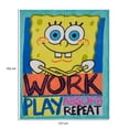 thumbnail image 2 of Cobertor Frazada Bob Esponja Amarillo 127 cm x 152 cm, 2 of 4