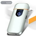 thumbnail image 5 of USB Rechargeable Flameless Electric Lighter with Double Arc Ignition, Windproof, Portable, Slim Design for Outdoor Use, Camping, Hiking - Elegant Gift Box, Multiple Colors Available, 5 of 5