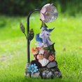 thumbnail image 4 of AZXY Garden Statues,Garden Decor Solar,Garden Decor for Outside,Garden Decorations Statues,Gnome Statues with Led Lights, 4 of 7