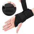 thumbnail image 4 of Muñequera transpirable con soporte para la muñeca, protección para la palma de la mano con riel extraíble, izquierda, 4 of 4