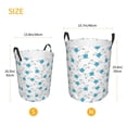 thumbnail image 4 of Uemuo Dachshund Dog Puppy Pattern Circular Laundry Hamper Basket with handles,Collapsible laundry basket,Large capacity laundry hamper,Laundry Organizer-Small, 4 of 8