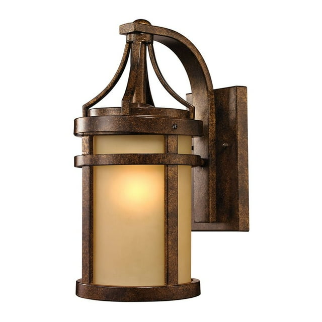 ElkGroup International 45096/1 Winona Collection 1 light outdoor sconce in Hazelnut Bronze