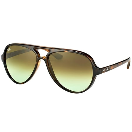 Ray Ban Cats 5000 Green Gradient Mens Sunglasses RB4125 710/A6 59