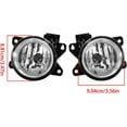 thumbnail image 2 of SEBLAFF 2Pcs Fog Lights Replacement for Honda Civic Coupe/Sedan 2019 2020 with Front Bumper Bezel Wires Switch Bulbs 33950TBAA01 Left and Right Side, 2 of 8
