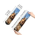 thumbnail image 4 of Naloa Close-Up Curious Squirrel Ankle Socks for Women Non Slip Socks No Show Socks Classic Low Cut Casual Socks Casual Socks, 4 of 7