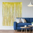 thumbnail image 6 of LOLIPPYY 2-Pack Tinsel Curtain Fringe Backdrop for Birthday Party Decorations, Hanging Shiny Metallic, 6 of 7