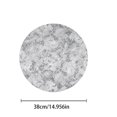 thumbnail image 3 of ShaoXinWan 38cm Round Embossed PVC Thermal Insulation Pad, Heat Resistant Oil Proof Table Mat, Protective Pad for Kitchen Dining Table Countertop, 3 of 6