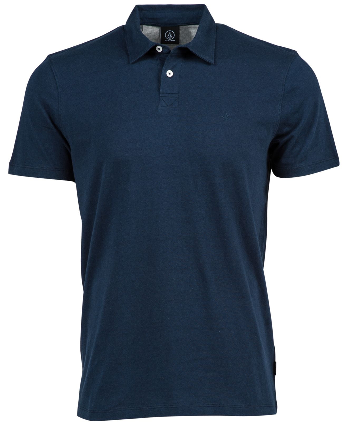 Navy Blue Mens Size Medium M Logo Polo ShortSleeve