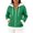 Green, variant on Wutalume Women's Casual Fashion Long Sleeved Zip Up Fleece Hooded Cardigan, Soft and Warm Outerwear for Relaxed Style and Winter Layering,Army Green L