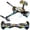 Graffiti, variant on SISIGAD Hoverboard & Go Kart, 6.5" Self Balancing Scooter Hover Board with Seat Bluetooth Wheels LED Lights for Kids Ages 6-12
