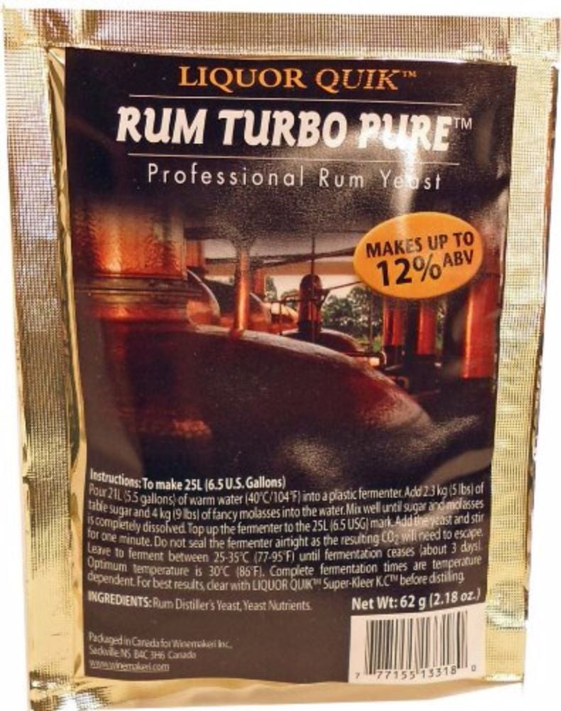 Liquor Quick Rum Turbo Pure Professional Rum Yeast