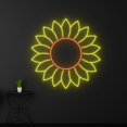 thumbnail image 3 of Handmadetneonsign Sunflower Neon Light, Sunflower Flower Led Light, Flower Led Sign, Sunflower Neon, 3 of 5