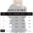 thumbnail image 6 of Czanzd Women's Cable Knit Asymmetrical Hem Sweater Crewneck Pullover Top-Black,S, 6 of 6