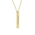 thumbnail image 5 of Anavia Motivational 4-Sides Bar Necklace Stainless Stee Christmas Gift for Her Inspirational Jewelry Gift for Her 18"Cable Chain with Gift Box [Gold - Choose Joy], 5 of 6