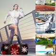 thumbnail image 6 of Christmas All-in-One Sports Bag: Yoga, Dance, Travel, Swim. 17.7 Inches Size with Interior Zipper Pocket and Large Capacity., 6 of 6