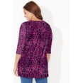 thumbnail image 3 of Catherines Women's Plus Size Easy Fit 3/4-Sleeve Scoopneck Tunic, 3 of 6