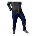 thumbnail image 3 of Pantalón De Hombre Azul Mezclilla Stretch Tallas Extras, 3 of 4
