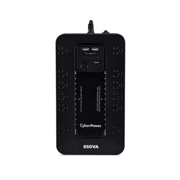 Restored CyberPower SX950U-R 950VA/510W 8-Outlet UPS System with USB (Refurbished)