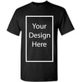 thumbnail image 1 of Add Your Own and Text Design Custom Personalized Adult T-Shirt Tee, 1 of 1