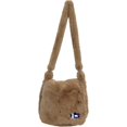 thumbnail image 1 of Bolso grande de piel sintética para mujer, bolsa de mano de felpa suave y esponjosa, de diseñador, informal, para invierno xuanjing  unisex, 1 of 2