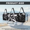thumbnail image 6 of KUIFORTI Car Trunk Organizer and Storage, Black Cow Print Car Organizer Keep the Car Clean and Tidy, Washable Car Organization Women Automotive Interior Accessories for SUV/MPV/Truck/Van/Sedan, 6 of 6