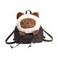 thumbnail image 1 of Mochila de peluche en forma de gato dibujos animados para mujeres mochilas de dibujo par de viajes, 1 of 8