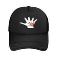 thumbnail image 2 of Autism Hand Puzzle Baseball Cap Trucker Hat for Women Men, 2 of 7