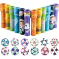 thumbnail image 2 of 12 Pcs Kaléidoscope Classique - Cadeaux de Retour pour Anniversaire d'Enfants, Éducation Rétro..., 2 of 5