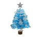 thumbnail image 2 of Mini Christmas Tree Tabletop LED String Ornaments Battery Powered 17.7in Blue Foldable Wooden Base For Bedroom Dorm Office Home Decor Christmas Decoration Festive Season Xmas Tree Stand, 2 of 6