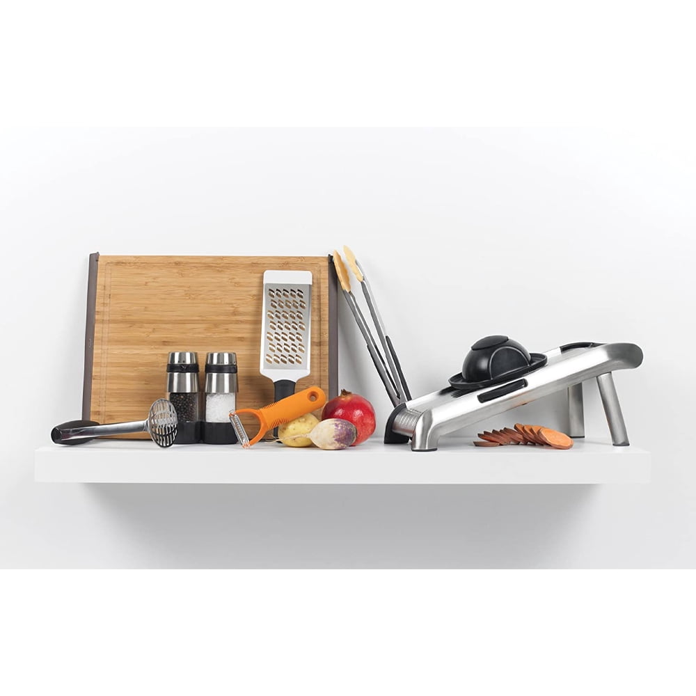OXO Good Grips Non-Slip Adjustable Stainless Steel Salt and Pepper Grinder Set