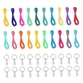 thumbnail image 5 of Clispeed 1 Set 20 Diy Color Plastic Knitting String For Bracelets And Keychains Crafting Accessories For Women, 5 of 8