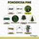thumbnail image 4 of Árbol de Navidad Artificial Artego 220 Cm Ponderosa Pine Premium con Base de Metal, 4 of 8