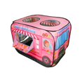 thumbnail image 1 of Tienda de Juegos para Niños, Tienda Temática de Coche, Autobús de Dibujos Animados, Tienda de Campaña Fácil de Instalar, Tienda de Campaña con Piscina rosa, 1 of 8