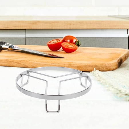 ETHZZLE 3Pcs Lightweight Stainless Steel Steamer Rack for Cooking with Stable Standing Legs