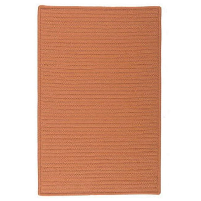 Simply Home - Solid H073R024X084S Simply Home Solid - Rust 2 ft. x 7 ft. Rug