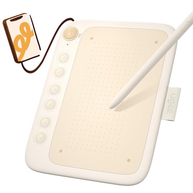 Tableta de dibujo UGEE Q6 para Android con área de dibujo de 6.5 x 4 pulgadas