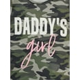 thumbnail image 5 of MORTTIC Toddler Kids Girl's Father's Day Summer Outfit Short Sleeve "Daddy's Girl" Letter Print Top & Pants Set, 5 of 6