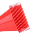 thumbnail image 3 of 10 Pcs Soccer Training Cones Football Barriers Plastic Marker Holders Accessory (Red), 3 of 4