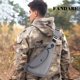 thumbnail image 2 of ZHAOCHENG Bolso bandolera para hombre, ultraligero, gris, para viajes, deporte, senderismo, Camping, 2 of 5