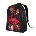 thumbnail image 2 of Hazbin Hotel Backpacks Bookbag Casual Daypack Backpacks for Travel Camping Hiking, 2 of 6