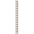 thumbnail image 3 of Ekena Millwork 94"H x 3/8"T Gypsum Adjustable Wood Decorative Slat Wall Panel Kit, Walnut (contains 14 Slats + 1 Straight Edge Starter Slat), 3 of 16