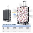 thumbnail image 6 of Kdxio French Bulldog Duck Pattern Luggage Cover for Travel,Elastic and Durable,Fits 18-32 Inch,-No luggage included, 6 of 8