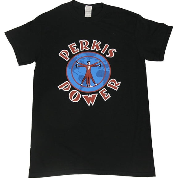 The Heavyweights Tony Perkis Power Camp Hope Adult Black T-Shirt